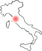トスカーナの地図